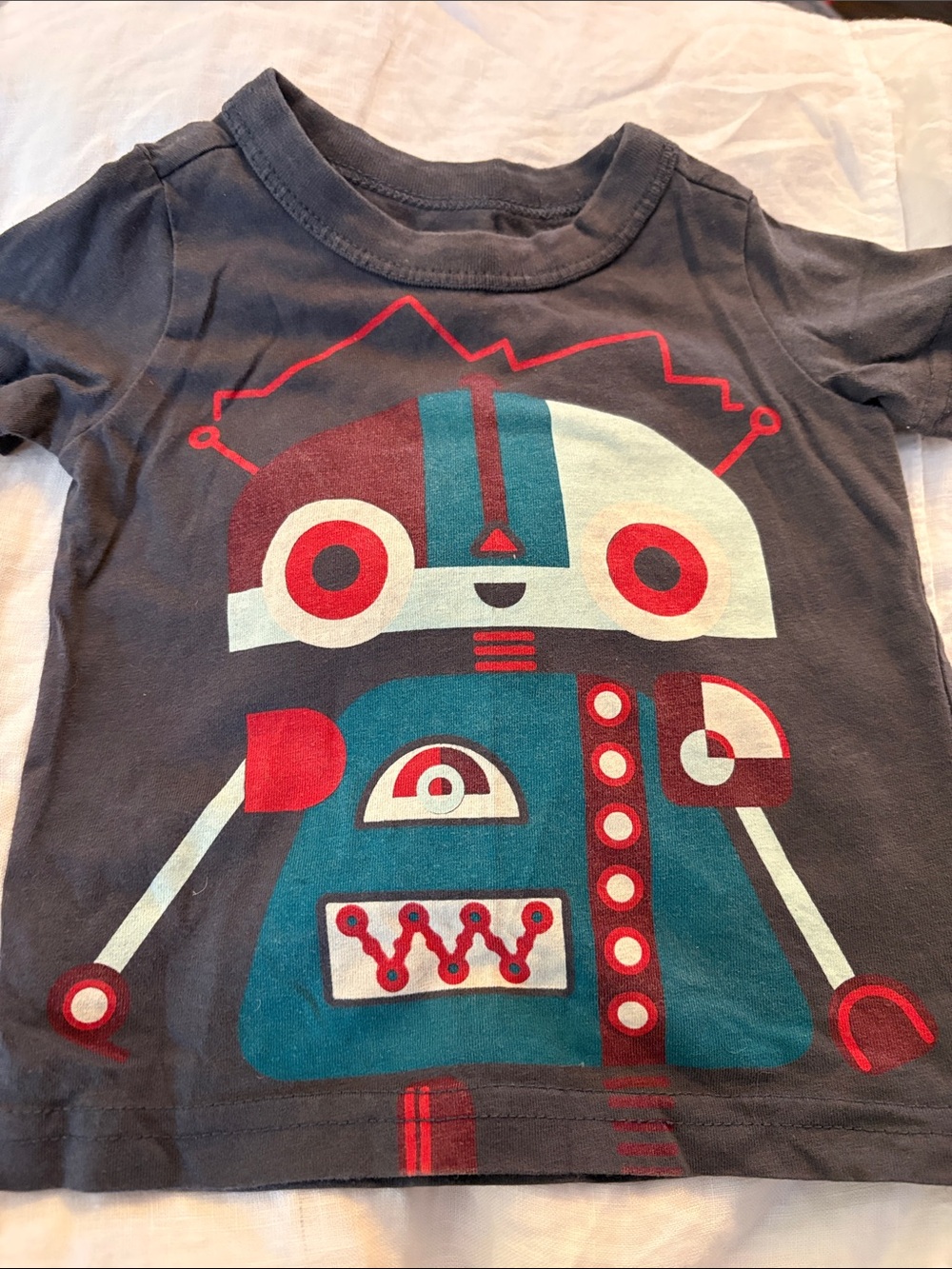 kids Tea Collection Black Baby Tee Top